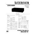 SONY TAF417R Service Manual