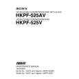 SONY HKPF-525AV Service Manual