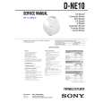 SONY D-NE10 Service Manual