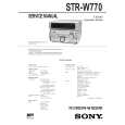 SONY STRW770 Service Manual