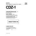 SONY CDZ-1 Owners Manual