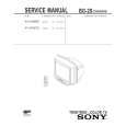 SONY KVJ21MF2 Service Manual