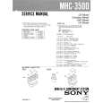 SONY MHC3500 Service Manual