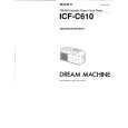 SONY ICF-C610 Owners Manual