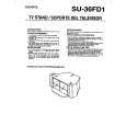 SONY SU36FD1 Owners Manual