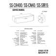 SONY SS-CN40 Service Manual