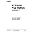SONY CCB-ME47 Service Manual
