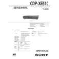 SONY CDPXE510 Owners Manual