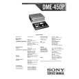 SONY DME-450P Service Manual