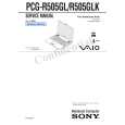 SONY PCGR505GLK Service Manual