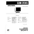 SONY KVM1620L Service Manual