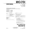 SONY MHC-C7EX Service Manual