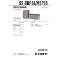 SONY SSMSP88 Service Manual