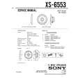 SONY XS6553 Service Manual