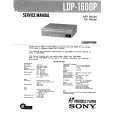 SONY LDP-1600P Service Manual