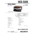 SONY HCD-ZUX9 Service Manual