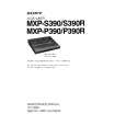 SONY MXP-P390 Service Manual