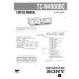 SONY TCW4060DC Service Manual
