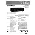 SONY TCR303 Service Manual