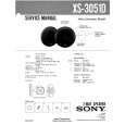SONY XS3051D Service Manual