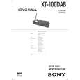 SONY XT100DAB Service Manual