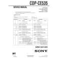 SONY CDPCE535 Service Manual