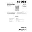 SONY WMEX610 Service Manual