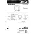 SONY CPD1791 Service Manual