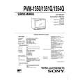 SONY PVM-1354Q Owners Manual