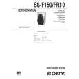 SONY SSF150 Service Manual