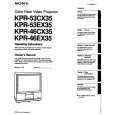 SONY KPR-53EX35 Owners Manual