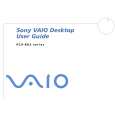 SONY PCV-RX201 VAIO Owners Manual