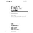 SONY MHC-RG4SR Owners Manual