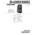 SONY SS-A290DX Service Manual