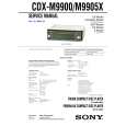SONY CDXM9900 Service Manual