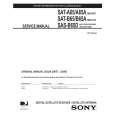 SONY SAT-A65 Service Manual