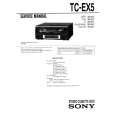 SONY TC-EX5 Service Manual