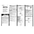 SONY WM-FX56 Owners Manual