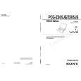 SONY PCGZ505JEK Owners Manual