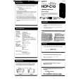 SONY HCP-C10 Owners Manual