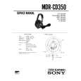 SONY MDRCD350 Service Manual