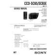 SONY CCD-SC65E Service Manual