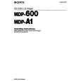 SONY MDP-A1 Owners Manual