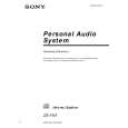 SONY ZSYN7PS Owners Manual