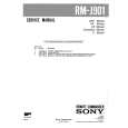 SONY RMJ901 Parts Catalog
