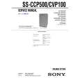 SONY SSCCP500 Service Manual