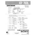 SONY ICF760L Service Manual
