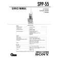 SONY SPP-55 Owners Manual