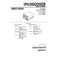 SONY VPH-D50Q Service Manual