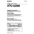 SONY XTC-U200 Owners Manual